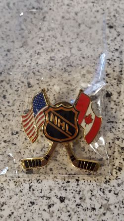NHL hockey pin