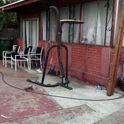 Heavy bag And Speed Bag Stand