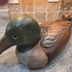 Ducks Unlimited signed Tom Taber Special Collection Decoy