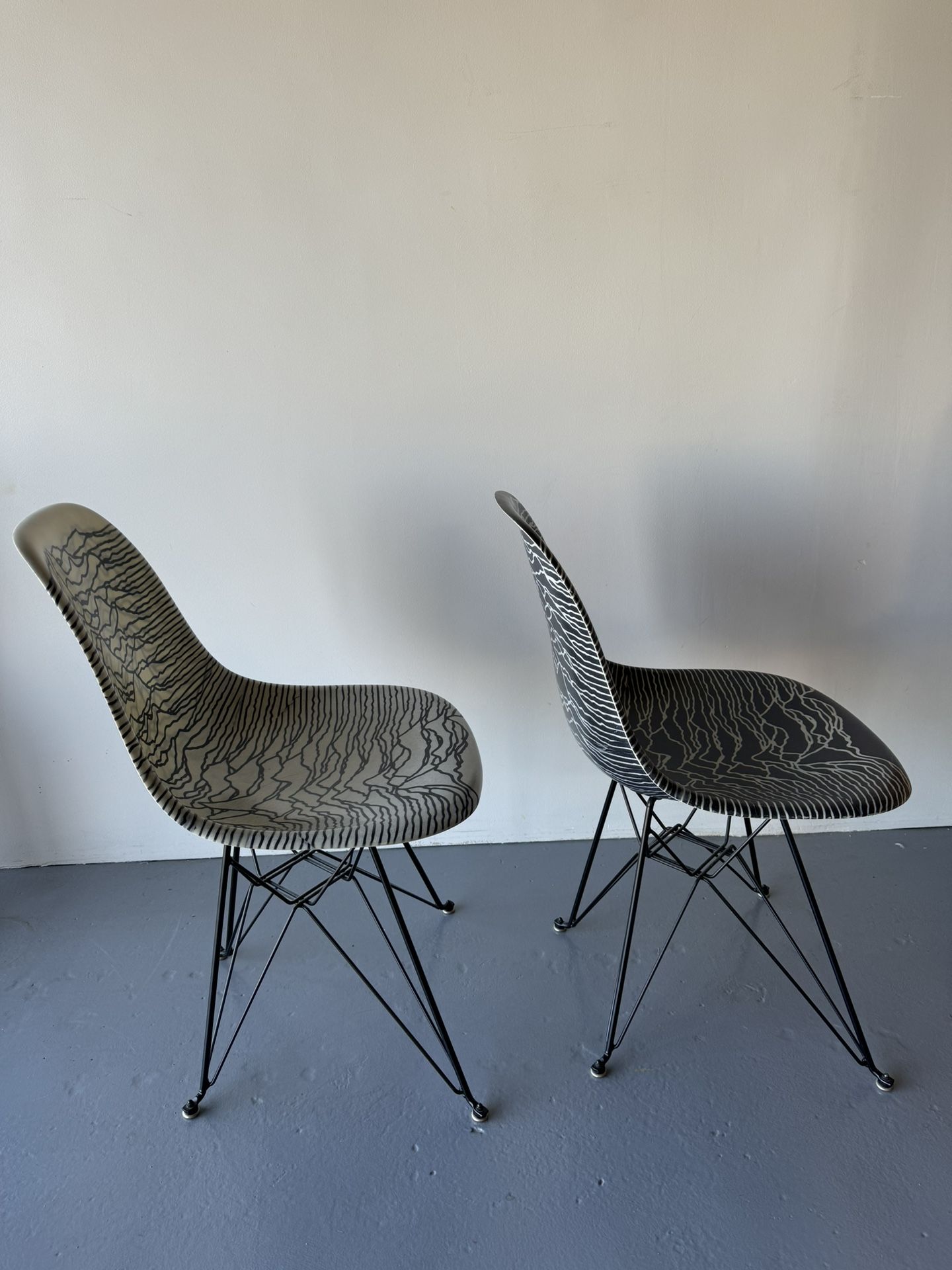 pleasures x joy division x modernica chairs for Sale in Los