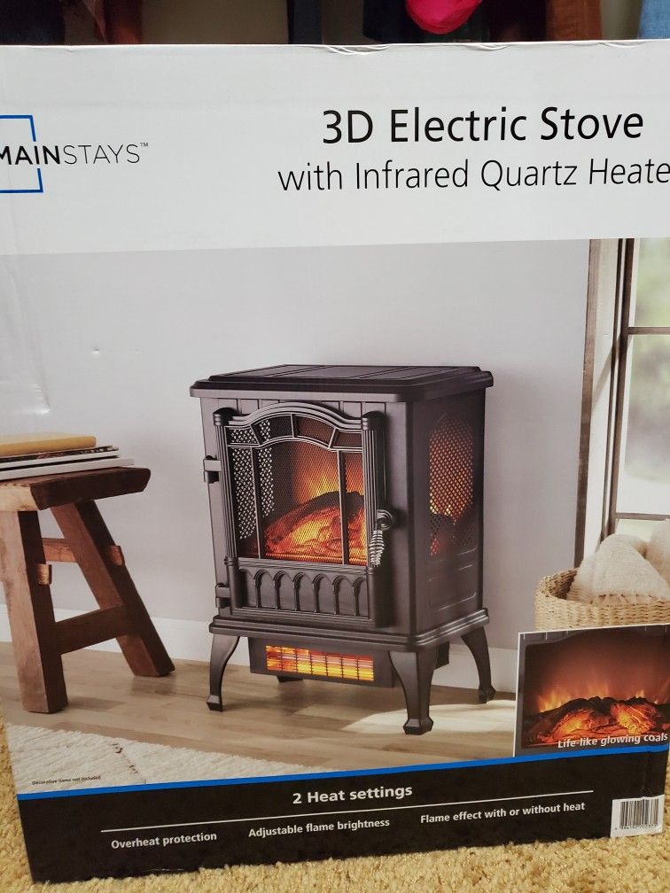 Electric Stove With Infrared Quartz Heater for Sale in Charlotte, NC