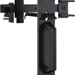 Sdstone Gate Latch Heavy Duty for Wooden Fence，Aluminum Two Sided Gate Latch for Outdoor Fence， Door Latch Gate Hardware for Garden Farm（Black