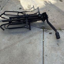 2 Bikes Bicycles Rack Hitch Towing