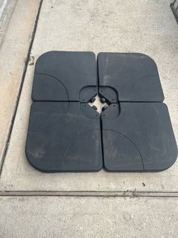 Patio umbrella weights