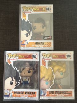 Dragon Ball Z Funko Pop
