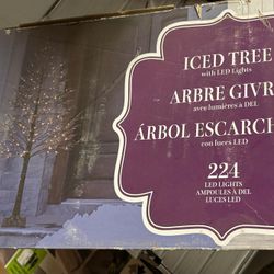 Iced Tree (224 LED Lights) - Reduced Price 🎄