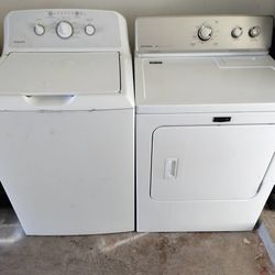 Nice  Big Washer And Dryer