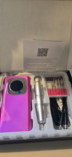 Electric Nail Drill Kit with Accessories