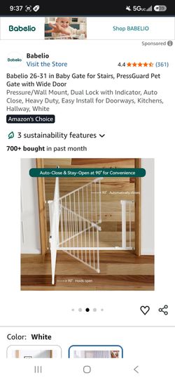 Babelio safety gate