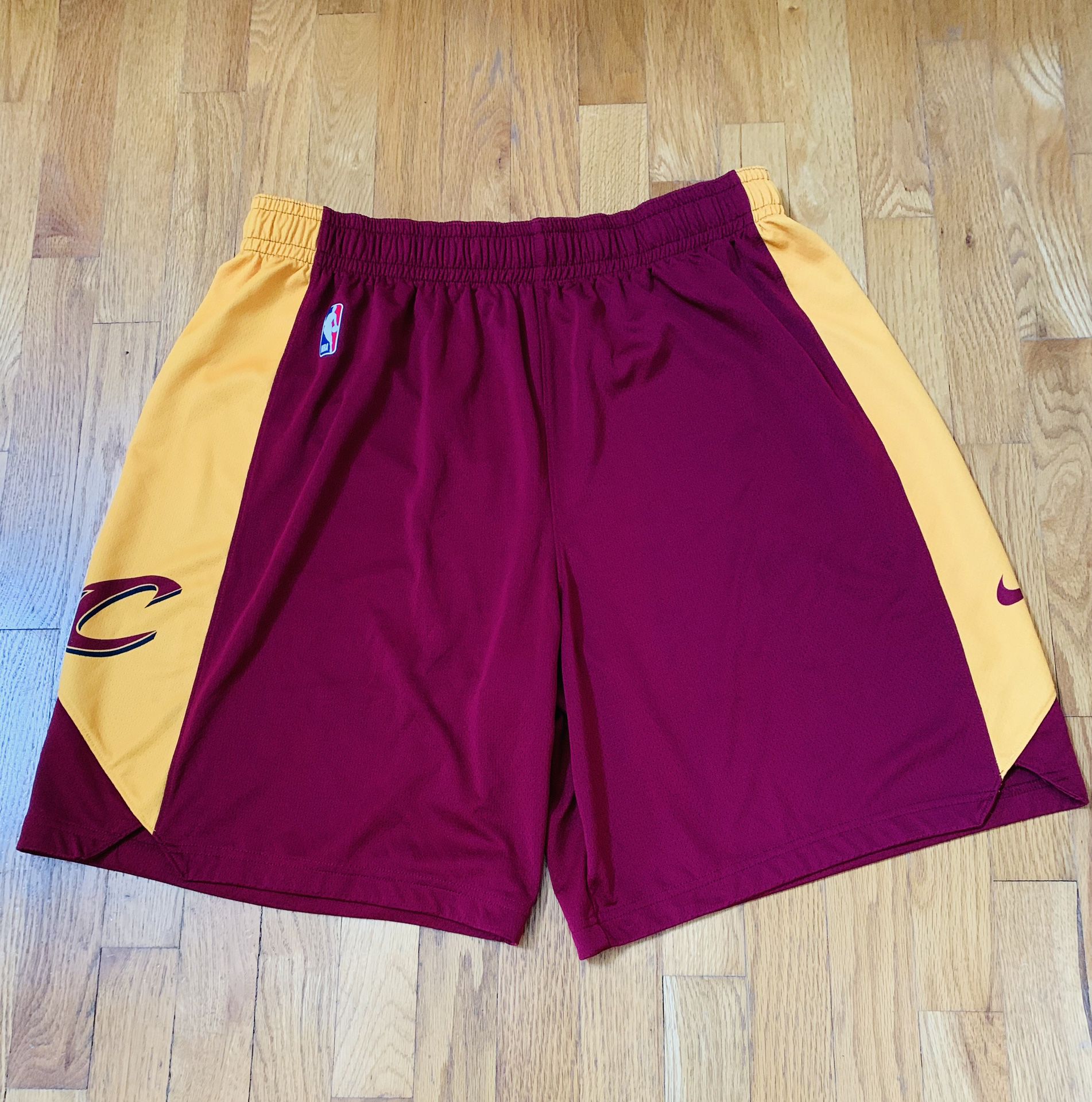 Cleveland Cavaliers Nike NBA Star Authentic Engineered Basketball Shorts XXL