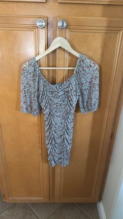 Floral Green Dress