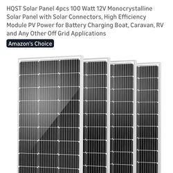 Solar panels (4). HOST Solar Panels