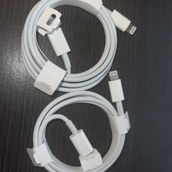 Apple cables charges 2 * $18
