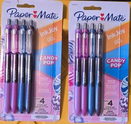 NEW Paper Mate InkJoy Gel Candy Pop Pens 4 Pack