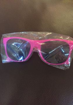 New in package pink, plastic Mean Girls sunglasses