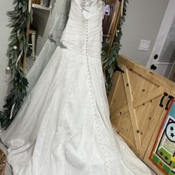 Gown Large White Use 