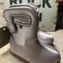 New With Tags! Toddler Waterproof Boots! Warm, Light, Easy & Fast To Put On! Size US 8