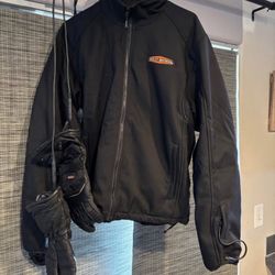 Harley Davidson Heated Jacket And gloves