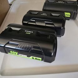 Generic 40v Ryobi Batteries