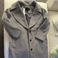 Large Petite Banana Republic Wool Coat