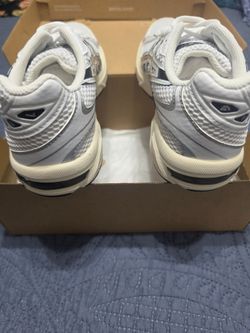ASICS GEL-1130 White Pure Silver Running Shoes Sneakers NIB ( MEN - 5   WOMEN 6.5 )