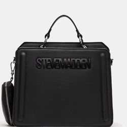 Black Steve Madden crossbody women’s or men’s bag