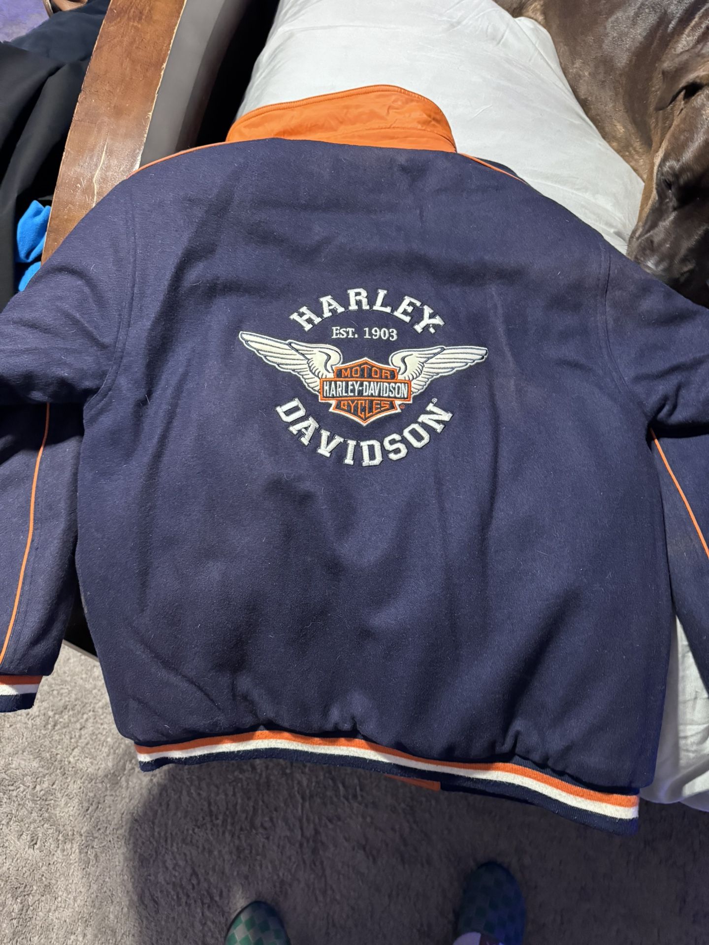 Reversible Harley Jacket Size Large