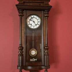 Beautiful Vienna Regulator Antique Wall Clock