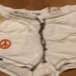 Nuevo Short Mudd Size Large De Manta Bordado