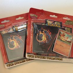 2x Ascended Heros Pokemon Sticker Collection