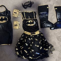 Halloween costume Youth Size large Batgirl