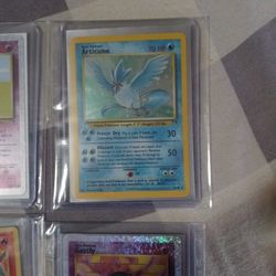 Legendary And Base Set 2 And Error Cards Charizard And Moltress
