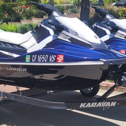 2018 Yamaha EX Sport Waverunners And Trailer