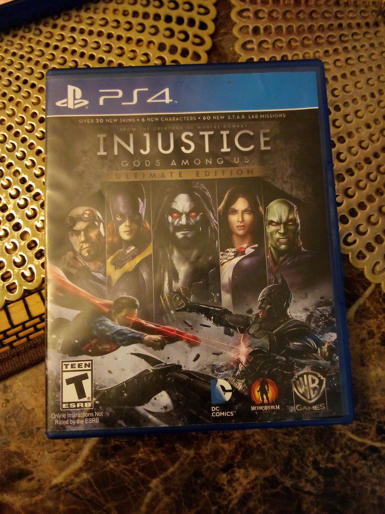 PS4 Games Injustice, NBA 2K16, GTA 5