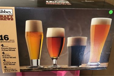Libbey Craft Brew Glassware Set