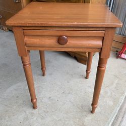 Solid Wood Night Stand 