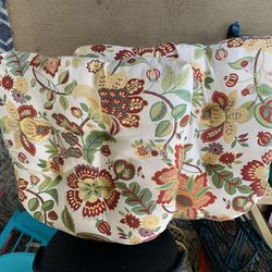 Set of two very large and plush outdoor seat cushions Each 19x20