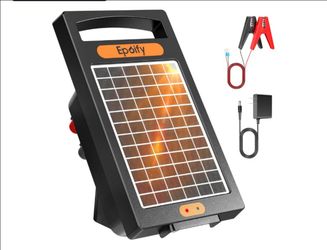24 Hour Solar Electric Fence Charger
