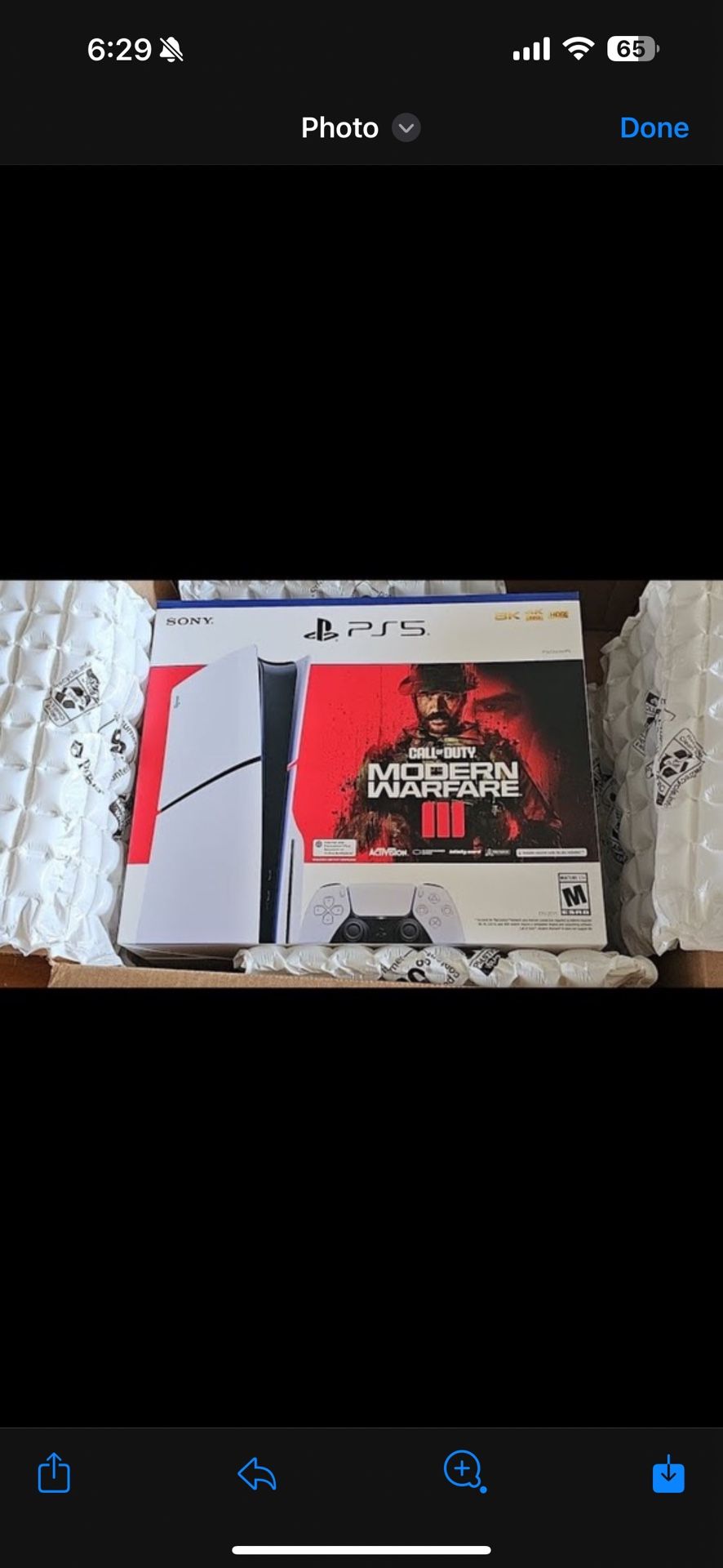 Ps5 Slim Disc “MW3” Edition