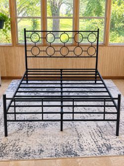 Cama de metal matrimonial