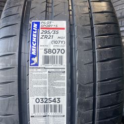 295 35 21 Michelin Pilot Sport 4s