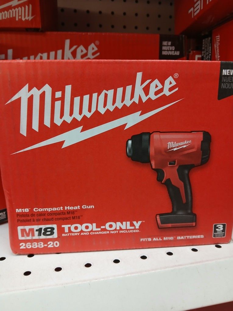 Milwaukee New Heat Gun 18M