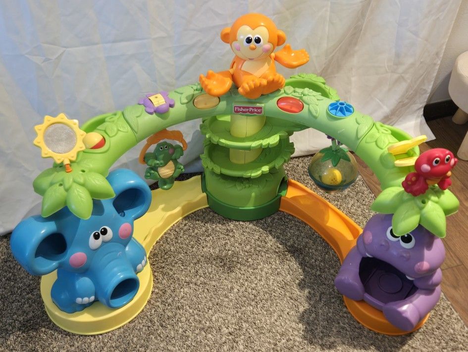 Fisher Price Go Baby Go Crawl and Cruise Musical Jungle