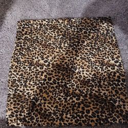 Wet Seal Print Mini Skirt