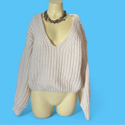 Cream Sweater 