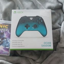 Ocean Shadow Xbox Wireless Controller – Like New (Original Box Included)