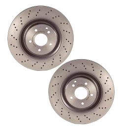 W203 AMG FRONT ROTORS C350 CLK350 C230 C280 V6

