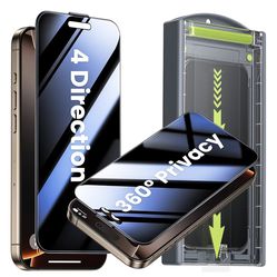 WSKEN for iPhone 16 Pro Max Privacy Screen Protector