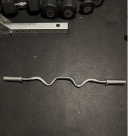 Chrome EZ Curl Bar - CAP VINTAGE DESIGN