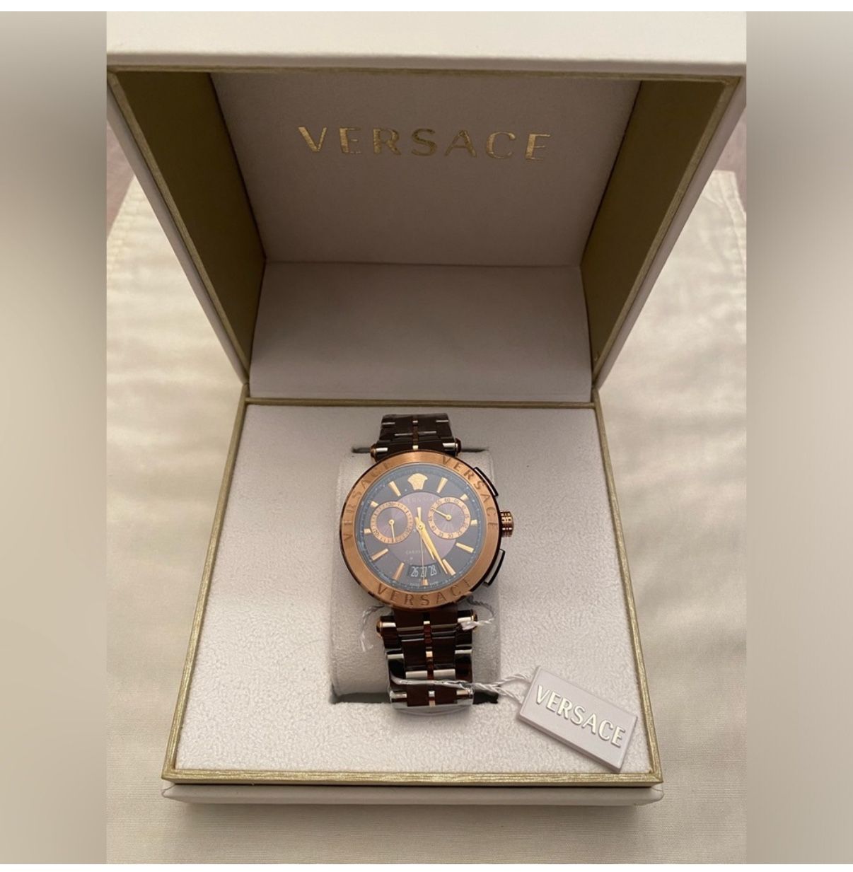 Versace aion chronograph watch